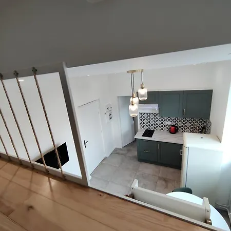 Loft Chic Avec Mezzanine Contemporaine Apartment